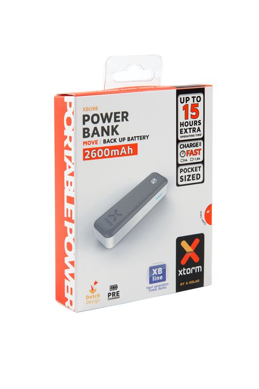 Xtorm Power Bank 2600 Move 6